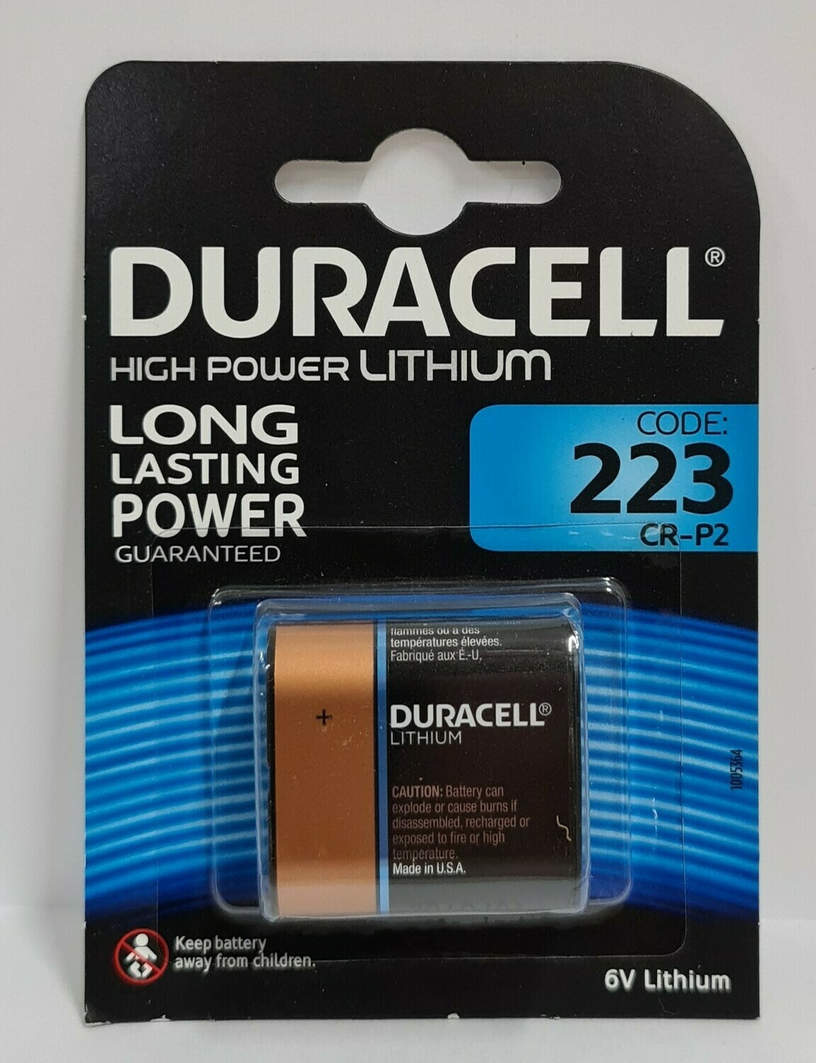 Duracell Ultra 223 6V
