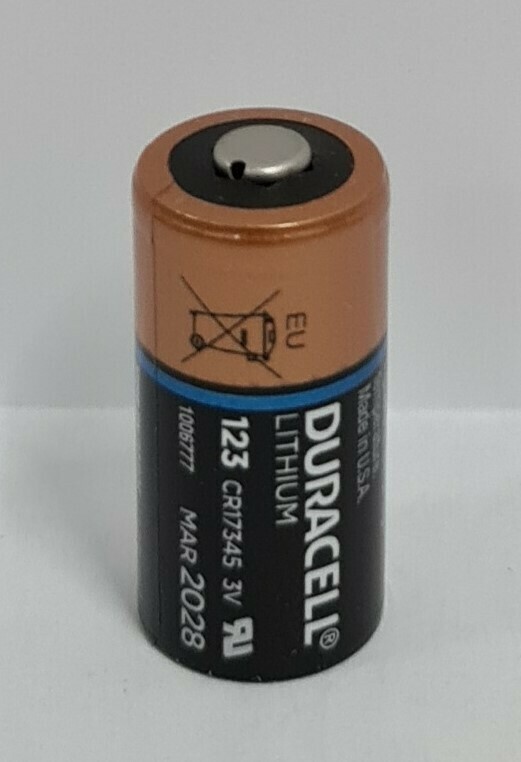 Duracell Ultra 123 3V  offen