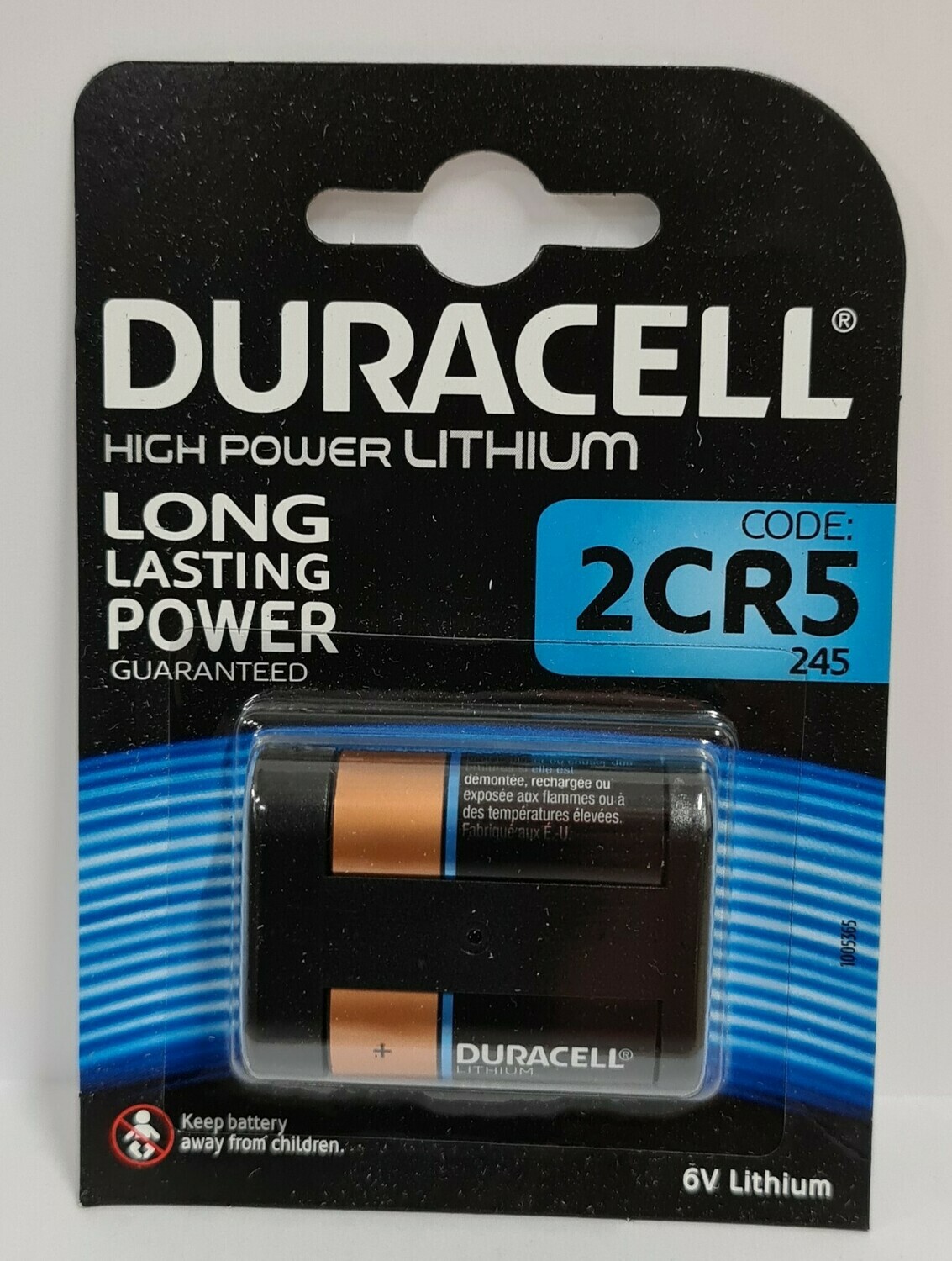 Duracell Ultra 2CR5 6V