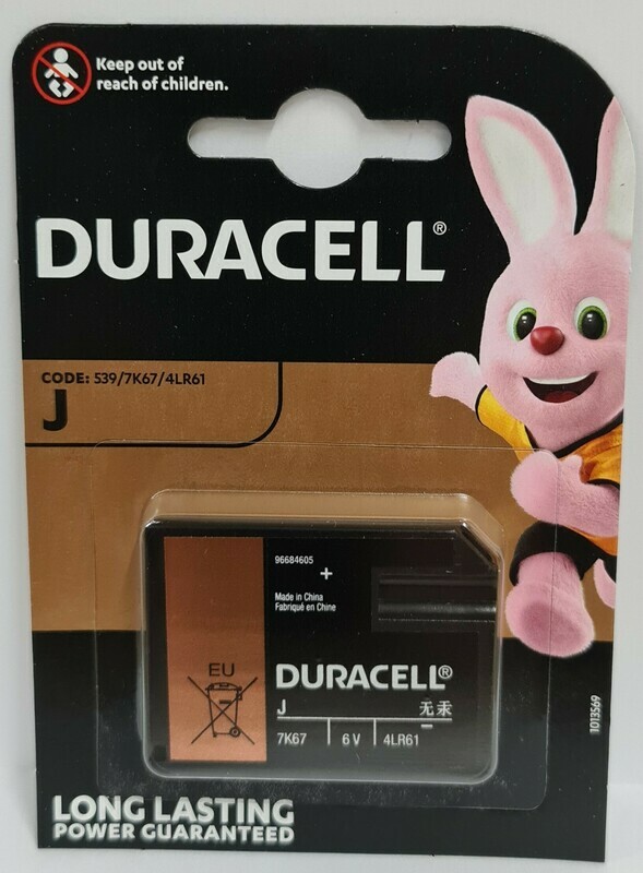 Duracell ​J 6V Alkaline / 7K67