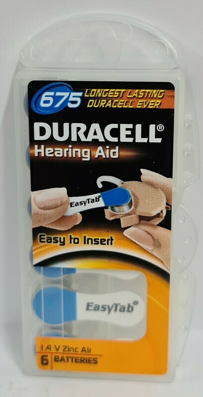 Duracell ​675 / PR44 / 1.4V Zinc Air