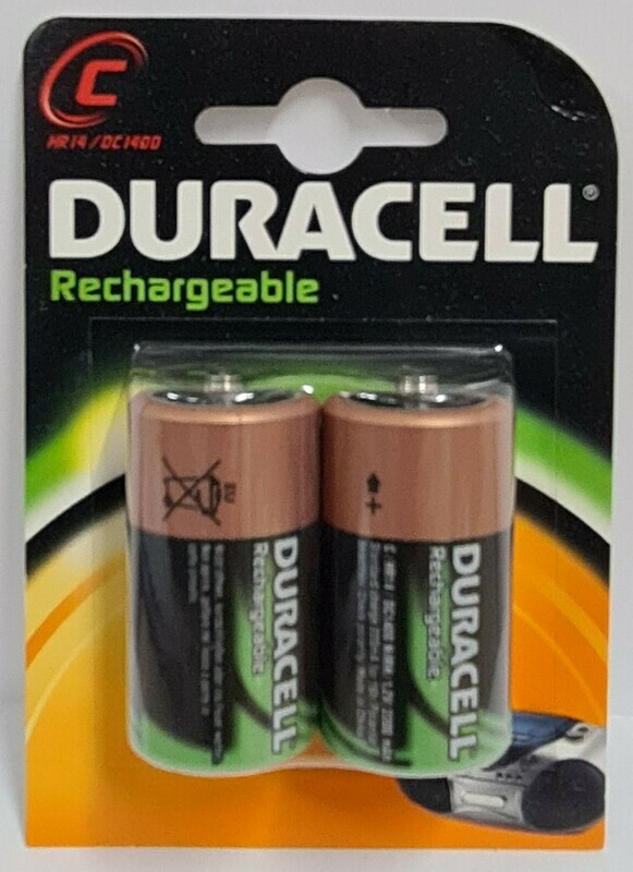 Duracell C Rechargeable NiMH / HR14 Duracell C Rechargeable NiMH / HR14
