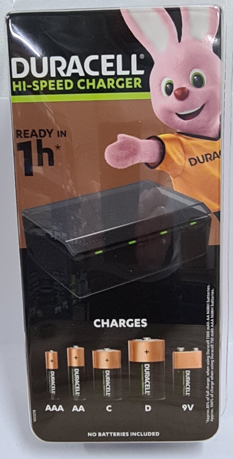 Duracell ​CEF22 Multi Charger 1 Hour-Hi Speed