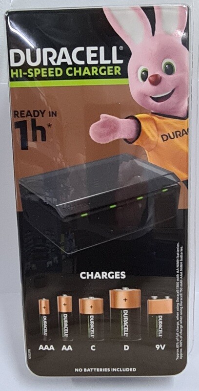 Duracell CEF22 Multi Charger 1 Hour-Hi Speed Duracell CEF22 Multi Charger 1 Hour-Hi Speed