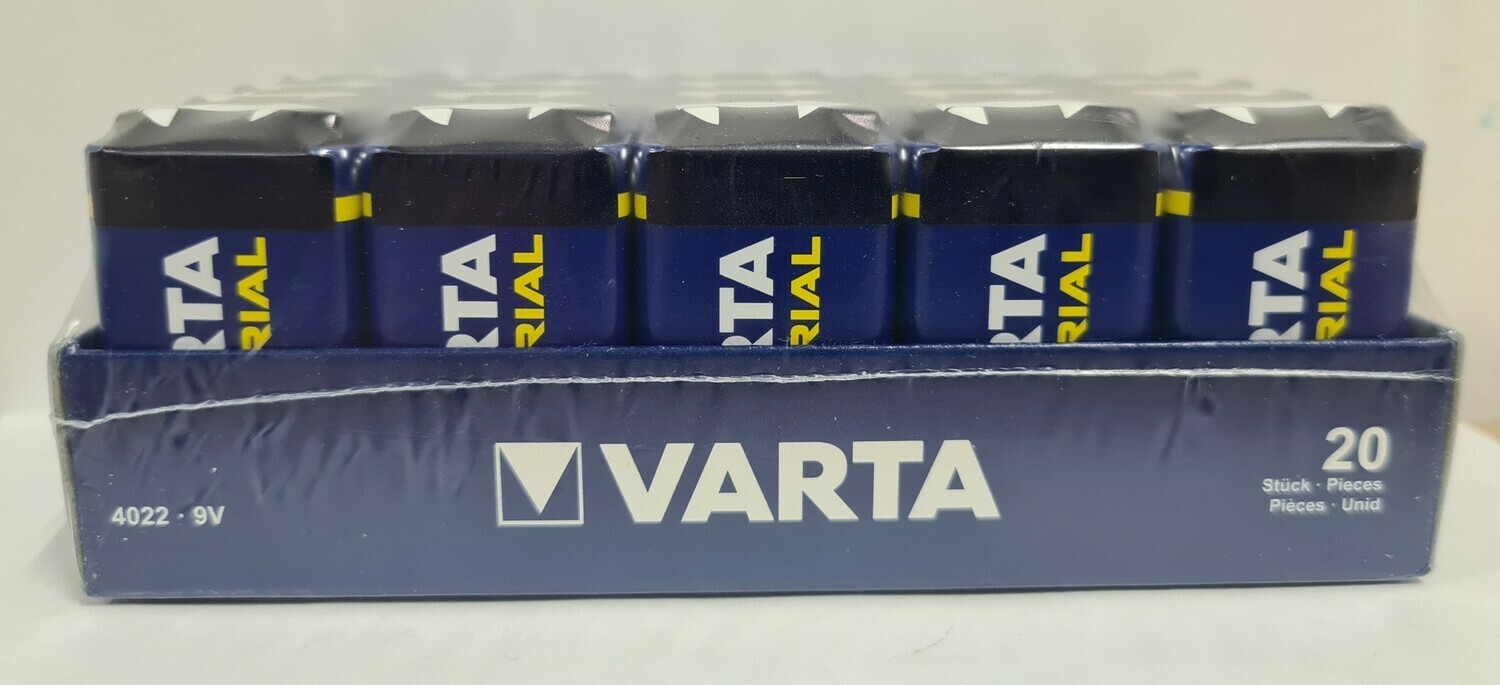 ​Varta  Industrial  9V  Pro 4022  E Block
