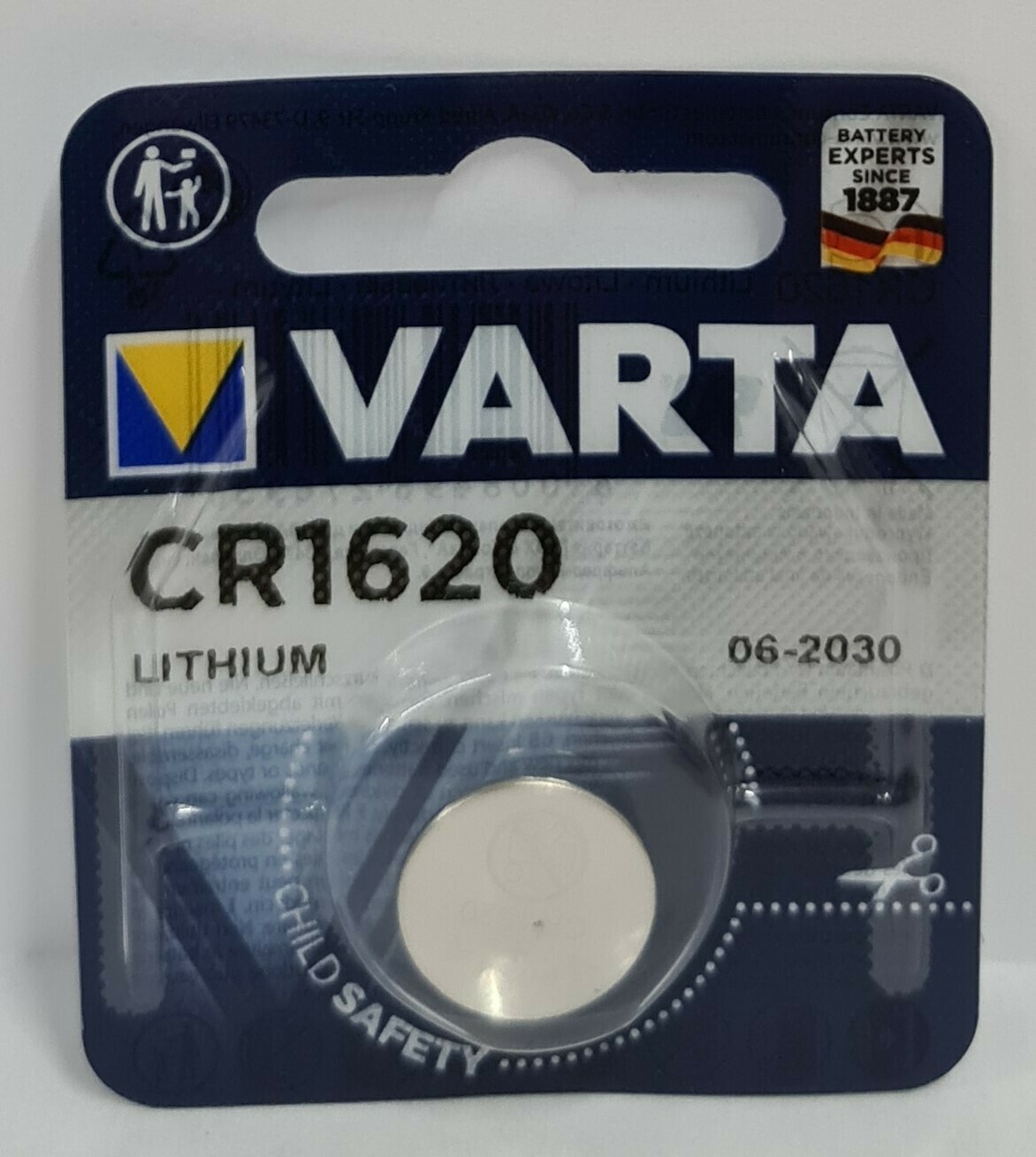 ​Varta Lithium 3V CR 1620