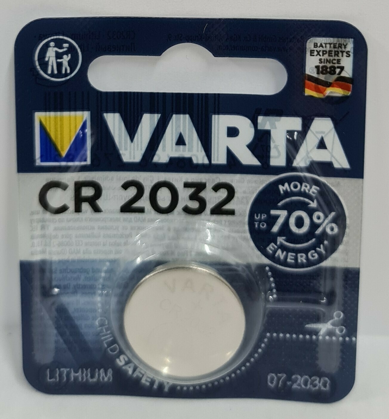 ​Varta Lithium 3V CR2032