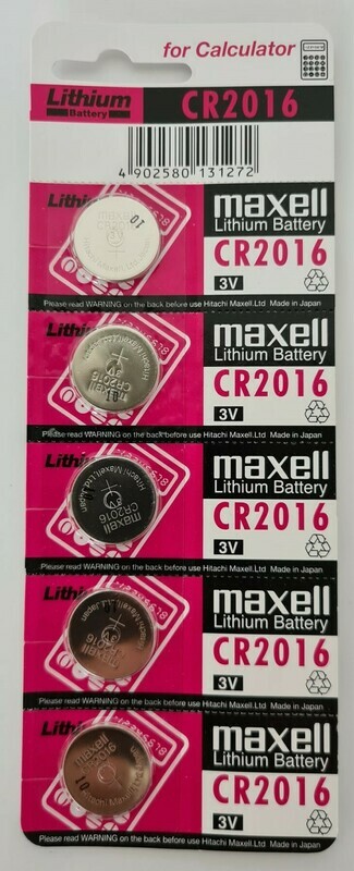 Maxell 3V Lithium CR2016