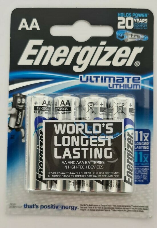 Energizer Ultimate Lithium 1.5V AA L91 Energizer Ultimate Lithium 1.5V AA L91