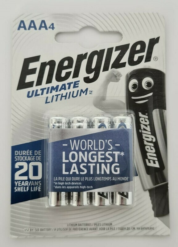 Energizer Ultimate Lithium 1.5V AAA L92 Energizer Ultimate Lithium 1.5V AAA L92