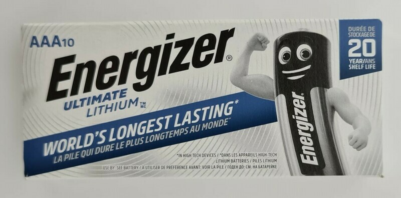 Energizer Ultimate Lithium 1.5V AAA L92 Energizer Ultimate Lithium 1.5V AAA L92