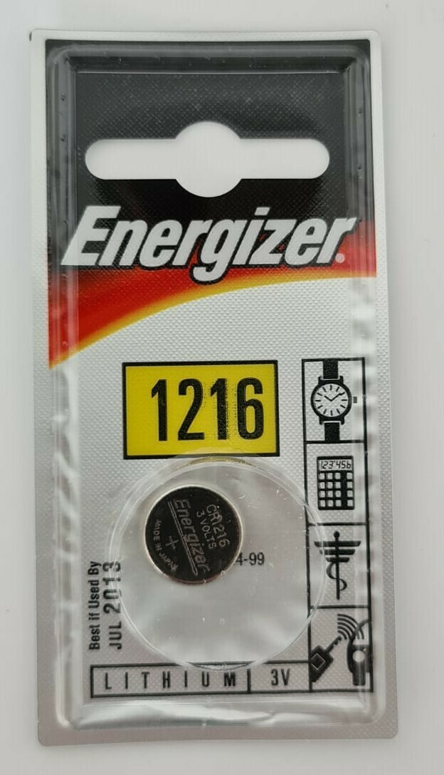 Energizer 3V Lithium  CR1216