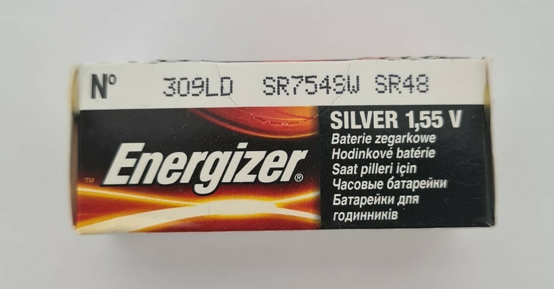 Energizer Silver 1.55V 309MD