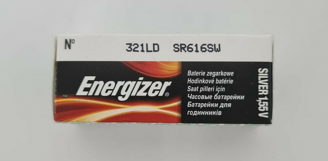 Energizer Silver 1.55V 321LD