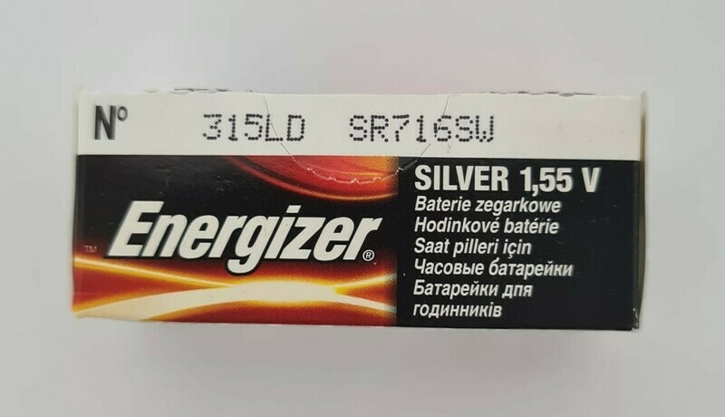 Energizer Silver 1.55V 315LD