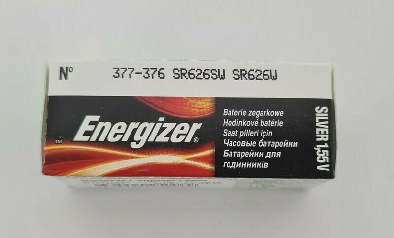 Energizer Silver 1.55V 376MD