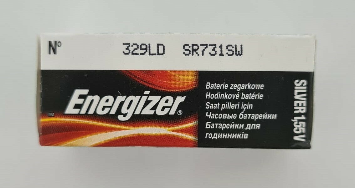 Energizer Silver 1.55V 329LD
