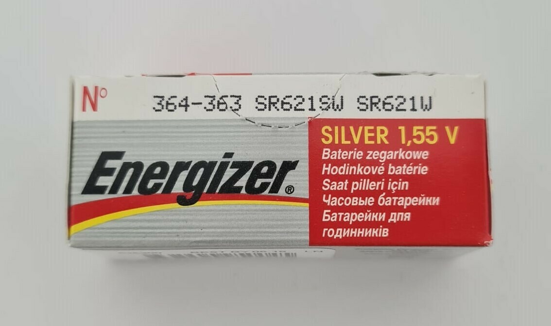 Energizer Silver 1.55V 364MD