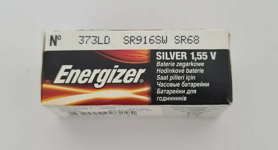 Energizer Silver 1.55V 373LD