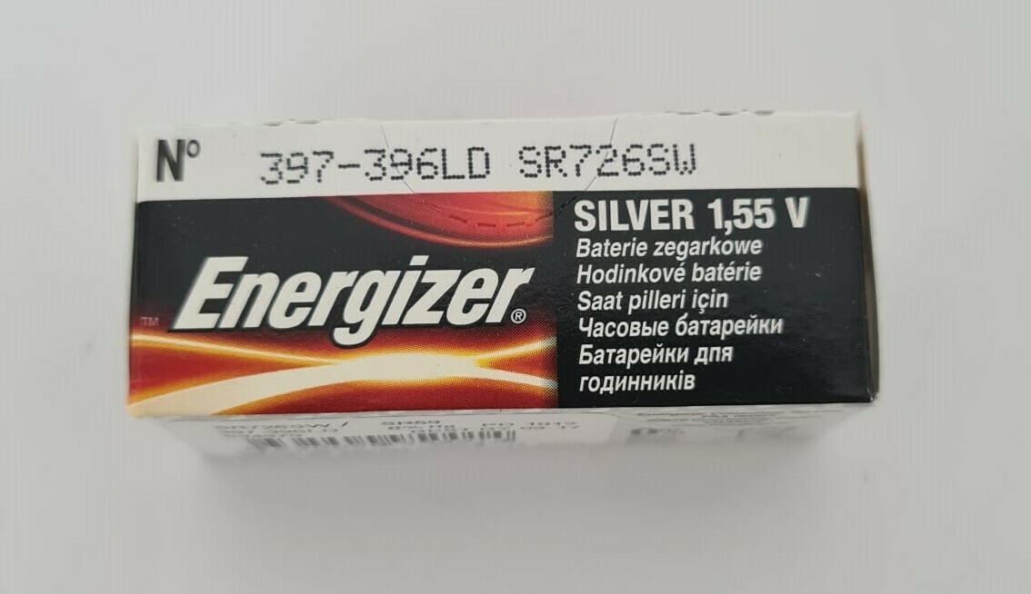 Energizer Silver 1.55V 396MD