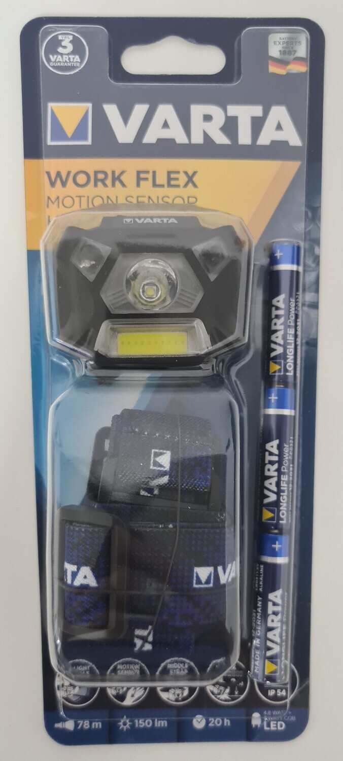 Varta Work Flex Motion Sensor H20