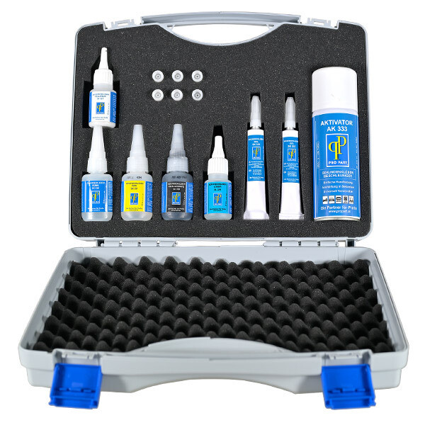 Sekundenkleber Set 9 tlg SS 331