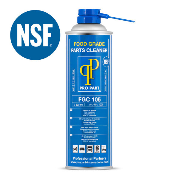 Food Grade Parts Cleaner FGC 105