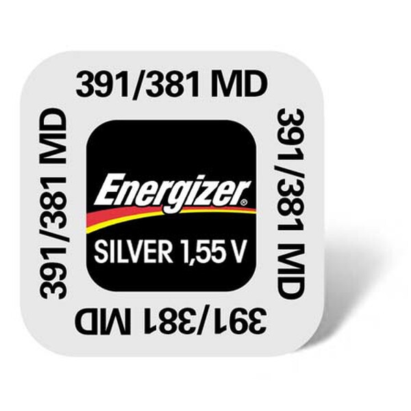 Energizer Silver 1.55V 391/381