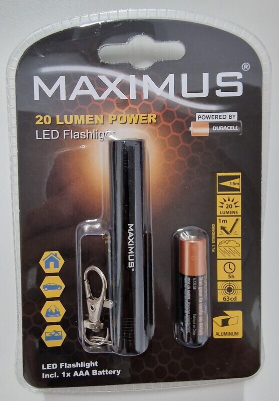 Duracell Maximus LED Flashlight M-LF-003-DU Duracell Maximus LED Flashlight M-LF-003-DU