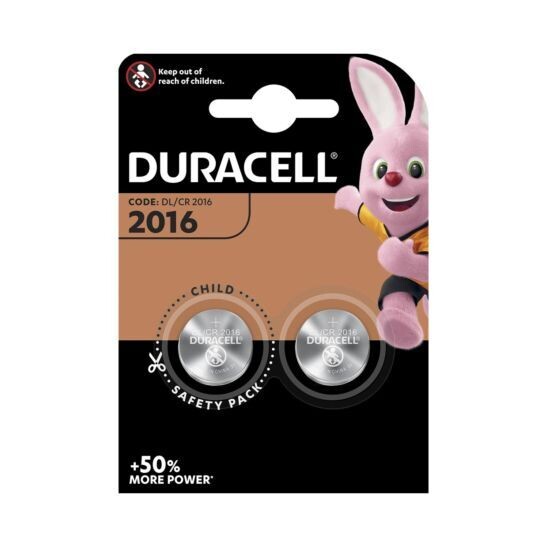 Duracell Lithium CR2016/2