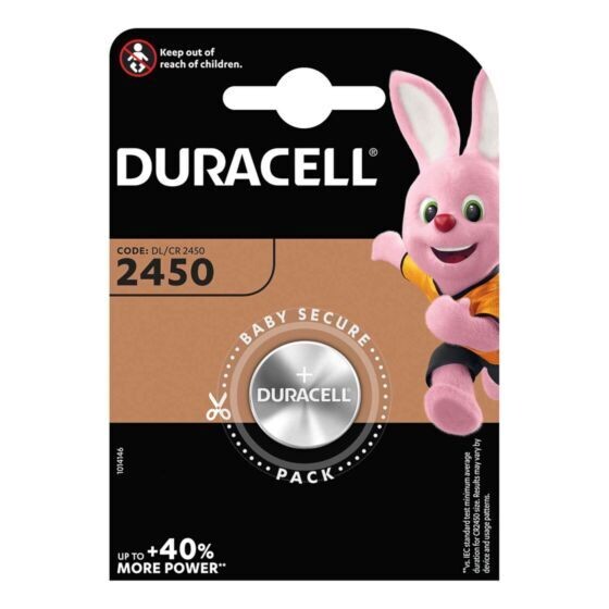 Duracell Lithium CR2450