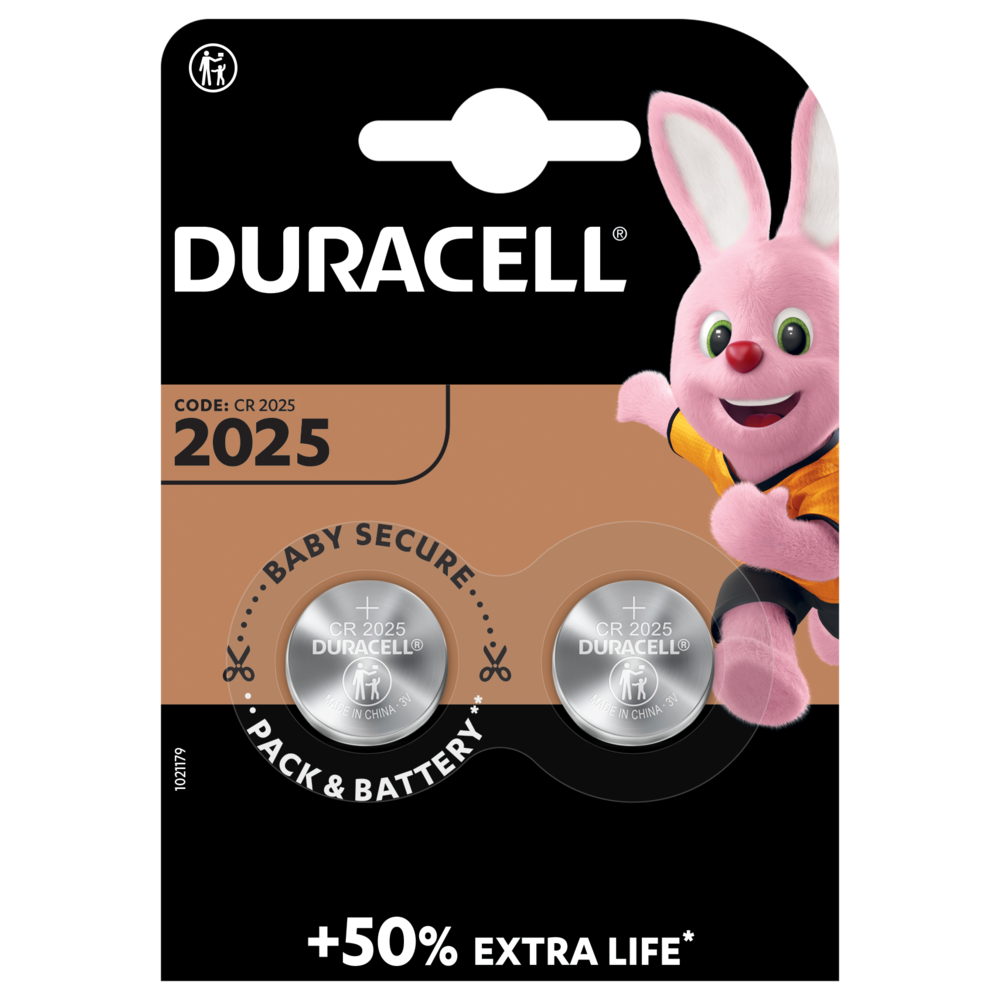 Duracell Lithium CR2025/2