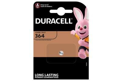 Duracell 364 1.5V Silver Oxyd / SR60 Duracell 364 1.5V Silver Oxyd / SR60