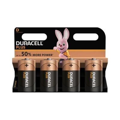 Duracell Plus MN1300 D / 4 Duracell Plus MN1300 D / 4