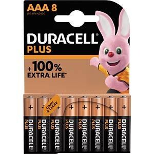 Duracell ​Plus MN2400 AAA / 8