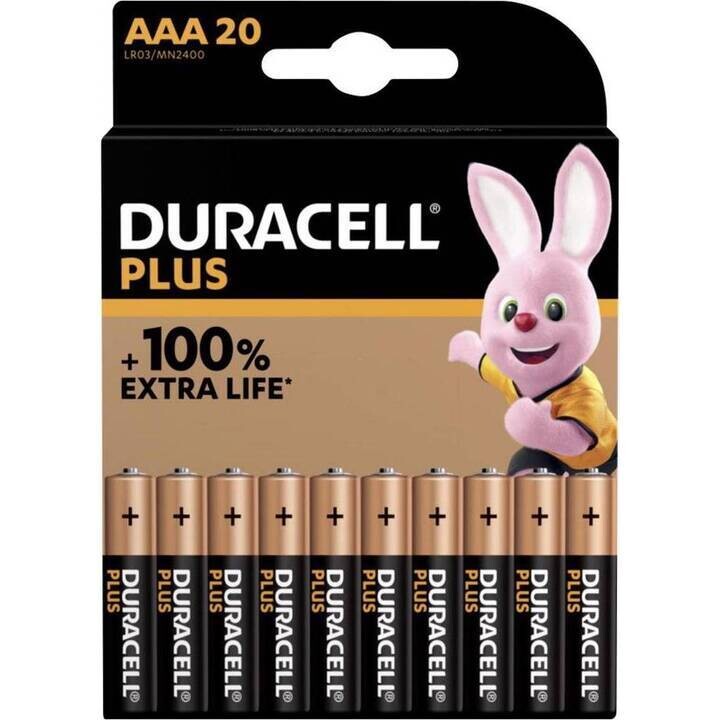 Duracell ​Plus MN2400 AAA / 20