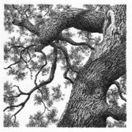 Twisted Sweetgum - print