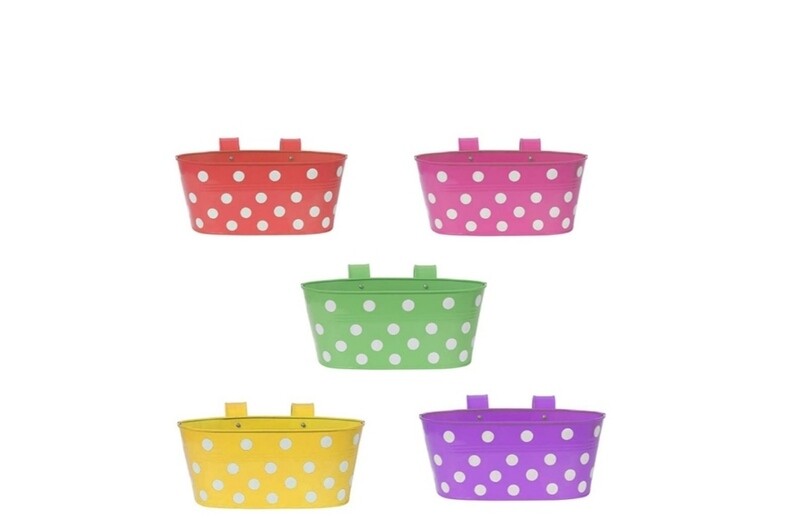 Double Hook Metal pot- Pack of 5