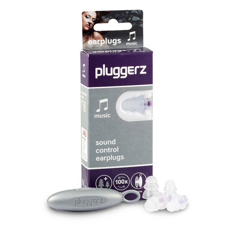 Bouchons d'oreilles - Musique - Pluggerz Bouchons d'oreilles - Musique boite et ses accessories