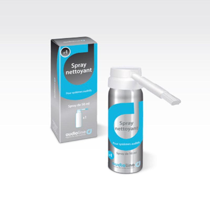 Spray nettoyant pour appareil auditif Audioline 50 ml Spray nettoyant pour appareil auditif Audioline 50 ml