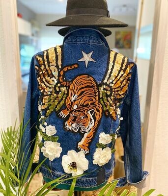 Chaquetas de Jeans COLECCION FELINOS
