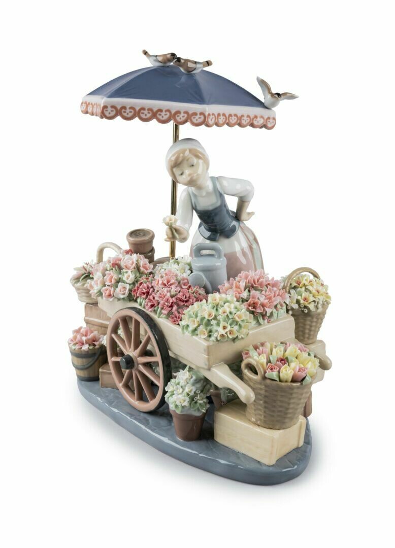 Lladro Flowers of The Season Sculpture