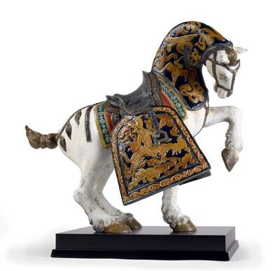 Lladro Oriental Horse Sculpture. Limited Edition