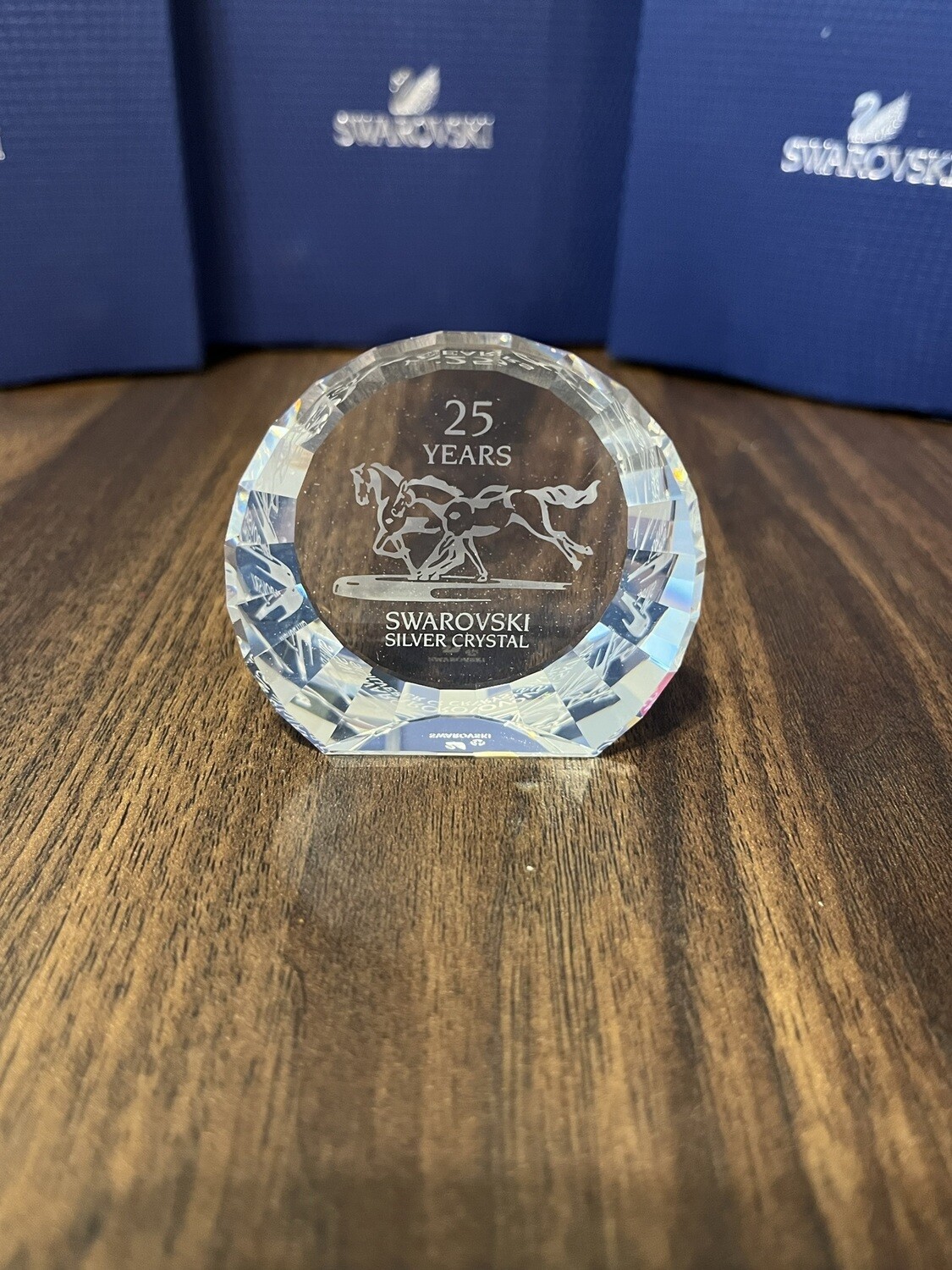 SCS 2001 Wild Horses Paperweight