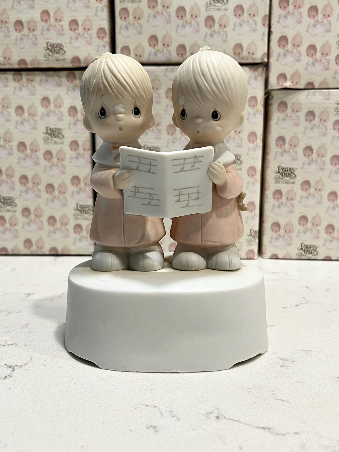 Precious Moments Peace on Earth Music Box #E4726 *Works*