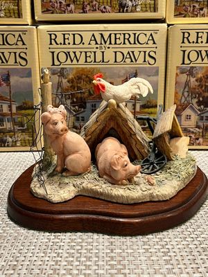 Lowell Davis Collection "The Honeymoon Is Over" #25370 Limited Edition #1244/1950