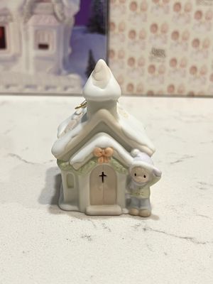 Precious Moments Sugar Town Chapel Ornament #530484 Precious Moments Sugar Town Chapel Ornament #530484
