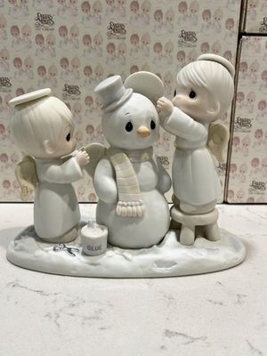 Precious Moments Halo And Merry Christmas #12351