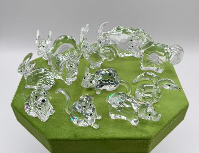 Swarovski Complete Zodiac Set with Stand