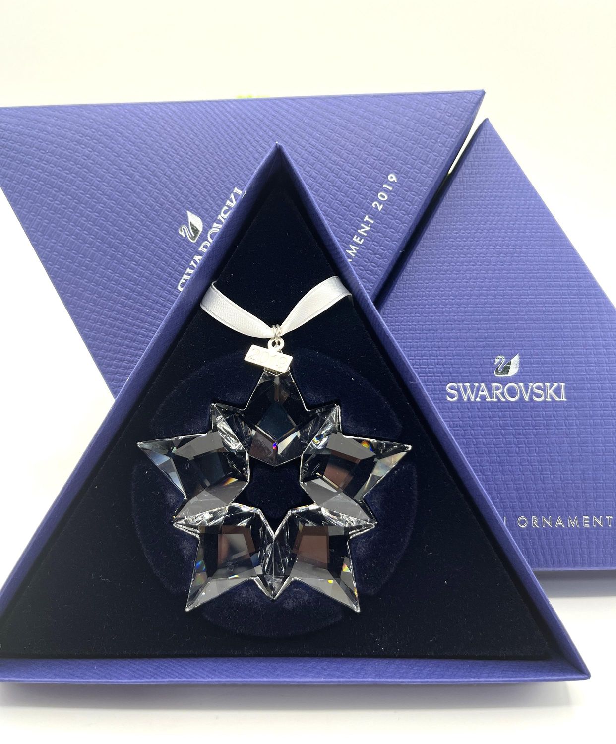 Swarovski 2019 Christmas Clear Ornament #5427990